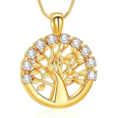MKJFRLLSA Einäscherung Urne Halskette für Asche Einäscherung Schmuck Kristall Urne Anhänger Andenken Gedenkschmuck für Frauen MKJFRLLSA Einäscherung Urne Halskette für Asche Einäscherung Schmuck Kristall Urne Anhänger Andenken Gedenkschmuck für Frauen von MKJFRLLSA