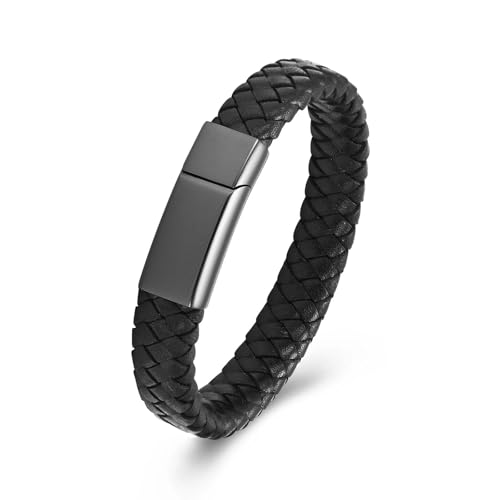 MKJFRLLSA Link Armreif Einäscherung Denkmal Asche Halter Armband Andenken Schmuck Beerdigung Überreste Medaillon Herren Manschette Armband Urne MKJFRLLSA Link Armreif Einäscherung Denkmal Asche Halter Armband Andenken Schmuck Beerdigung Überreste Medaillon Herren Manschette Armband Urne von MKJFRLLSA