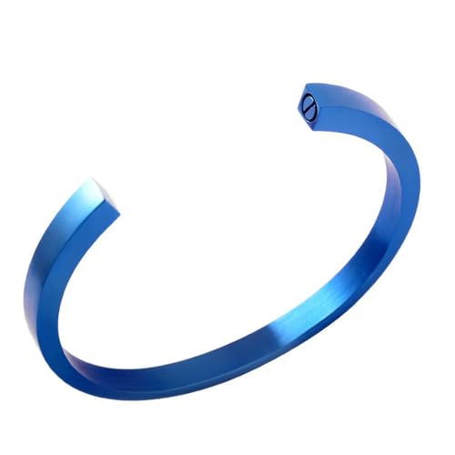 MKJFRLLSA Link Armreif Einäscherung Denkmal Asche Halter Armband Andenken Schmuck Beerdigung Überreste Medaillon Herren Manschette Armband Urne von MKJFRLLSA