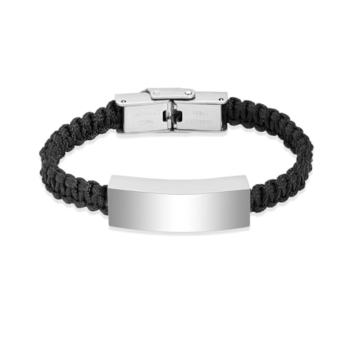 MKJFRLLSA Memorial Urne Armbänder Armband Beerdigung Einäscherung Schmuck für Asche Halter Edelstahl Würfel Urnen Maßgeschneiderte Andenken Armreif von MKJFRLLSA