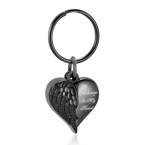 MKJFRLLSA Zu öffnendes Herz Einäscherung Schlüsselanhänger mit Urnen für Mensch/Haustier Asche Anpassen Geschenke für Frau/Männer Memorial Schlüsselanhänger Schmuck MKJFRLLSA Zu öffnendes Herz Einäscherung Schlüsselanhänger mit Urnen für Mensch/Haustier Asche Anpassen Geschenke für Frau/Männer Memorial Schlüsselanhänger Schmuck von MKJFRLLSA