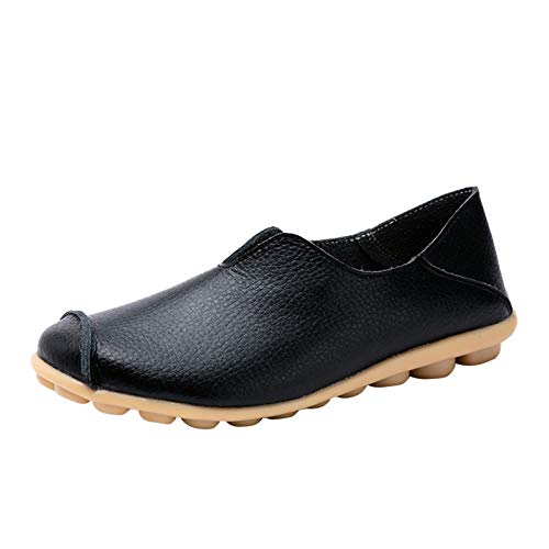 Damen Bootsschuhe Leder Weich Sohle Ballerinas Niedrige Keilabsatz Slippers Damen Veloursleder Slipper Modische Slip on Herrenschuhe Slipper & Mokassin Glattleder Damen Damen Bootsschuhe Leder Weich Sohle Ballerinas Niedrige Keilabsatz Slippers Damen Veloursleder Slipper Modische Slip on Herrenschuhe Slipper & Mokassin Glattleder Damen von MKMK