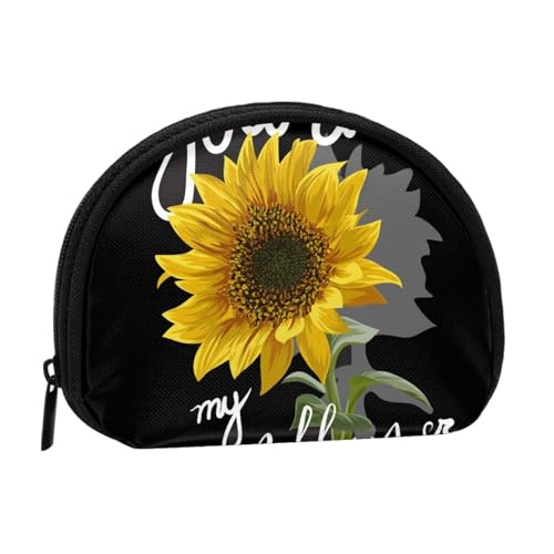 Bunte Streifen Kleine Münze Geldbörse Mini Brieftasche Pouch Ändern Brieftasche Münzfach für den täglichen Gebrauch und Geschenke, sonnenblume, Einheitsgröße, Dry Bag von MKNAZ