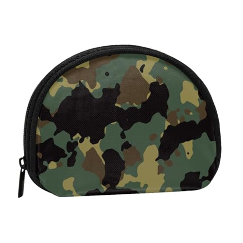 Kleine Münzbörse mit rosa Kirschblumen, Mini-Geldbörse, Münzfach für den täglichen Gebrauch und Geschenke, Camouflage-Muster, Einheitsgröße, Dry Bag von MKNAZ