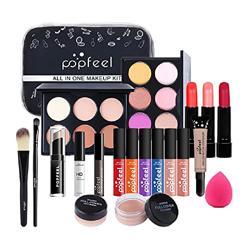 20St Schminkkasten Make-Up Set, Professionelles Kosmetische Schmink Set mit Lidschatten Lippengloss Rouge Concealer Usw, Multifunktions Kosmetik Produkte Set für Teenager-Mädchen Frauen#2 von MKNZOME