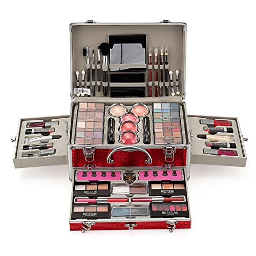 MKNZOME Schmink Make-Up Set, Professionelles Kosmetische Schmink Set mit Lidschatten Lippengloss Rouge Concealer Usw, Multifunktions Kosmetik Produkte Set für Teenager-Mädchen Frauen#1 von MKNZOME