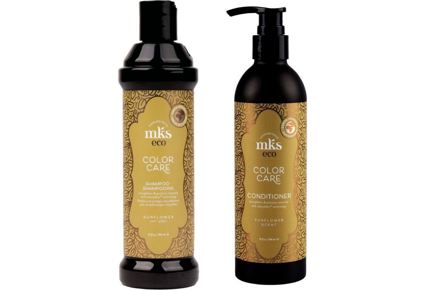 MKS ECO Haarshampoo MKS Eco Color Care Shampoo & Conditioner Sunflower Sent je 296ml von MKS ECO