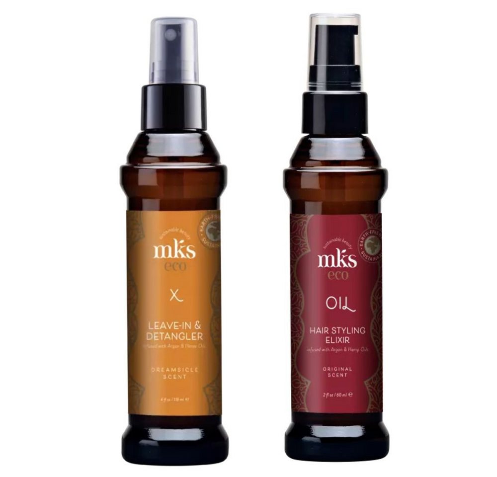MKS Leave-in Pflege MKS Eco X Leave-In Detangler Dreamsicle 118ml + Eco Oil Original 60ml von MKS