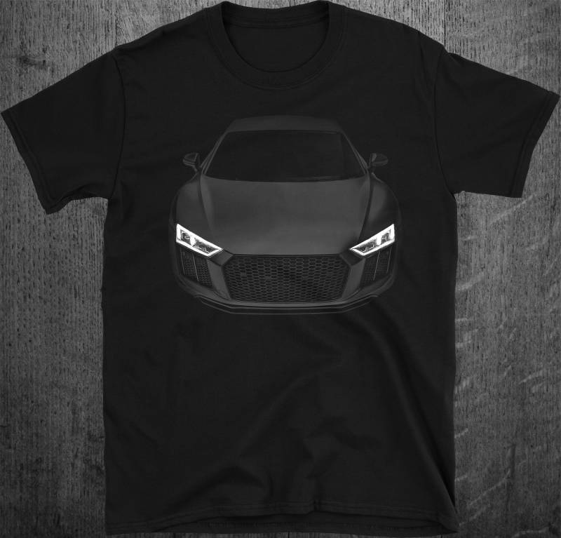2017 R8 V10 German Auto Plus Exclusive Edition T-Shirt von MKWTees