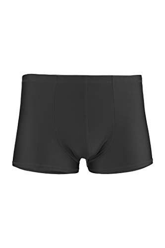 ML-Sport24 Herren Boxer Slip Boxershort, glänzend, Stretch, 80% Polyamid 20% Elasthan, M, Schwarz von ML-Sport24