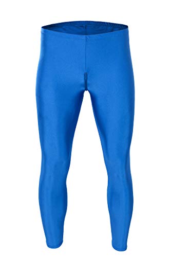 ML-Sport24 Herren Leggings Schritt-RV glänzend Stretch Shiny 80% Polyamid 20% Elasthan, XXL, Rot von ML-Sport24