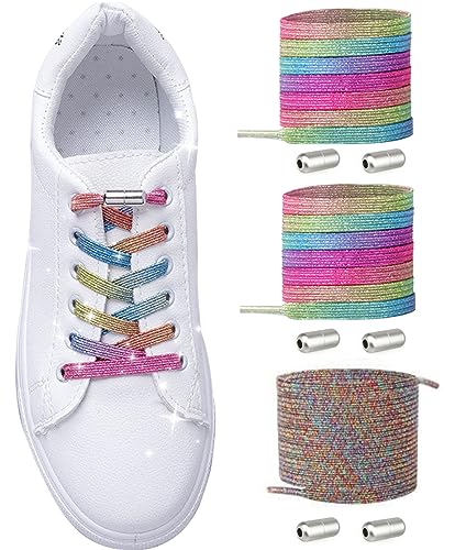 Elastische Schnürsenkel Ohne Binden | Elastische Schnürsenkel kinder Erwachsene - Gummi Schnürsenkel Schuhbänder Schnellverschluss Schnürsenkel Ohne Binden mit Metallkapsel für Sneaker, Laufschuhe Elastische Schnürsenkel Ohne Binden | Elastische Schnürsenkel kinder Erwachsene - Gummi Schnürsenkel Schuhbänder Schnellverschluss Schnürsenkel Ohne Binden mit Metallkapsel für Sneaker, Laufschuhe von MLLTech