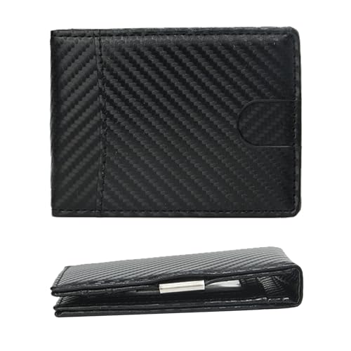 MLPKOI Geldbörse Herren Slim Wallet Blocking mit 6 Kartenetui, Portemonnaie Männer, Minimalistischer Geldbeutel, Geldbörse Herren mit Geldklammer, Slim Wallet Kartenetui Klein, Portemonnaie für Damen von MLPKOI