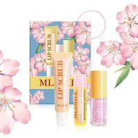 MLSMILE - Set of 4: Lip Care & Hair Elastic Gift Set - Peach #02 Peach MLSMILE - Set of 4: Lip Care & Hair Elastic Gift Set - Peach #02 Peach von MLSMILE