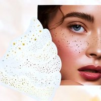 MLSMILE - Set of 6: Freckle Glitter Tattoo Sticker Set - A #6pcs MLSMILE - Set of 6: Freckle Glitter Tattoo Sticker Set - A #6pcs von MLSMILE