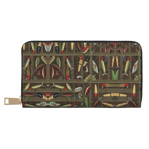 MLTRFGJ Magic Witch Witchcraft Bohemian Drawing Durable Printed and Fashionable Leather Wallet with Secure Zipper Closure, Angelköder-Stil, Einheitsgröße MLTRFGJ Magic Witch Witchcraft Bohemian Drawing Durable Printed and Fashionable Leather Wallet with Secure Zipper Closure, Angelköder-Stil, Einheitsgröße von MLTRFGJ