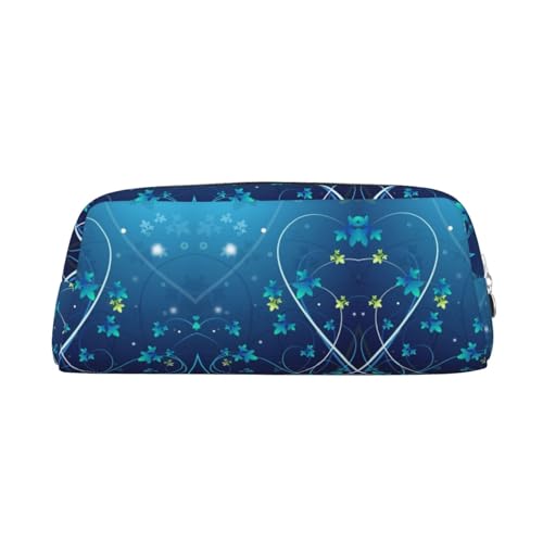 MLTRFGJ Multifunktionales Federmäppchen aus Leder mit Mini-Blumen-Motiv, mit Reißverschluss, geeignet für Schule, Büro und Reisen, silber, Einheitsgröße, Kosmetiktasche MLTRFGJ Multifunktionales Federmäppchen aus Leder mit Mini-Blumen-Motiv, mit Reißverschluss, geeignet für Schule, Büro und Reisen, silber, Einheitsgröße, Kosmetiktasche von MLTRFGJ