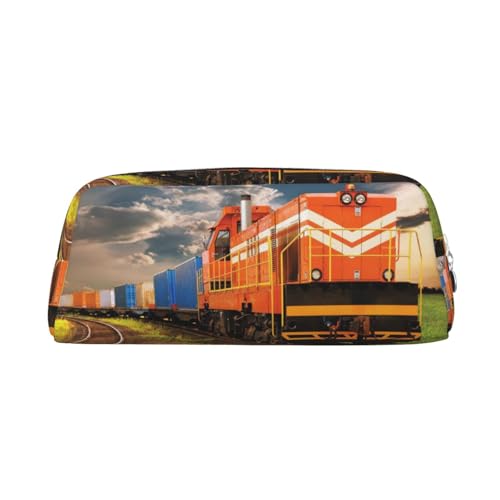 MLTRFGJ Multifunktionales Federmäppchen aus Leder mit Reißverschluss, geeignet für Schule, Büro und Reisen, silber, Einheitsgröße, Kosmetiktasche MLTRFGJ Multifunktionales Federmäppchen aus Leder mit Reißverschluss, geeignet für Schule, Büro und Reisen, silber, Einheitsgröße, Kosmetiktasche von MLTRFGJ