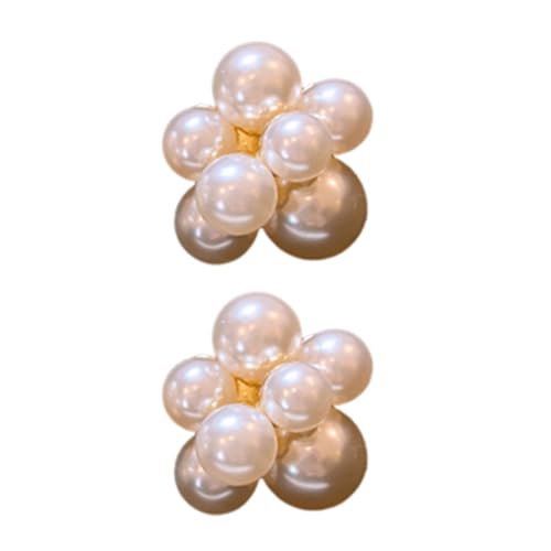 Anspruchsvolle Perlenohrringe Mit Echtem Süßwasser Und Robuster Legierung Die Für Alle Gelegenheiten Zu Accessoires Geeignet Sind von MLWSKERTY