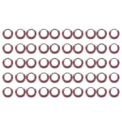 Bunte Harzohrmanschetten Für Ohrpiercings Leichte Hoops Ohrringe Everyday Tragen Modezubehör Für Mädchen Trendy Bunte Ohrringe Freizeit Outfits von MLWSKERTY