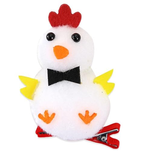 Chicken Hair Clip Creative Holiday Hair Accesories Haarnadel Party Kopfbedeckung Für Hinzufügen Von Festivalspaß In Jeder Frisur von MLWSKERTY