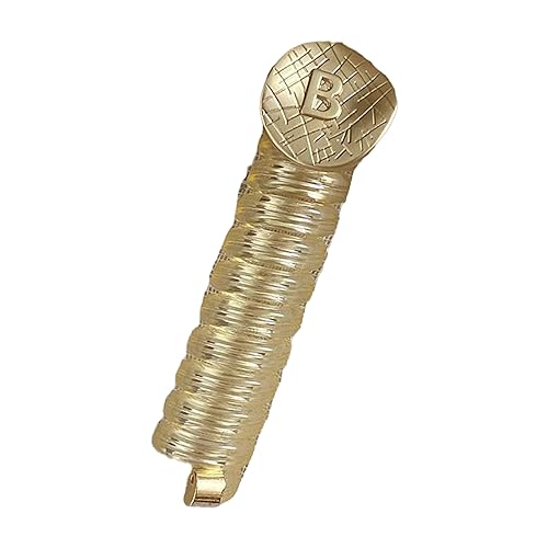 Elegante Haargummis für Mädchen und Damen, Spiralbindung, Telefonkabel, Metallherz von MLWSKERTY