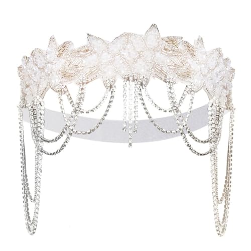 Elegantes Strassstirnband Für Frauen 20S Flapper Haarband Abendkleid Haarband Musikfestival Haarhoop Party Supply Haartes Dekore von MLWSKERTY