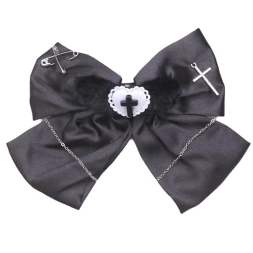 Haare Clip Anhänger Haarbögen 2000er Punk Seitenclip Traaceless Barrettes Dünne Haarclip Maskeraden Haarschmuck von MLWSKERTY