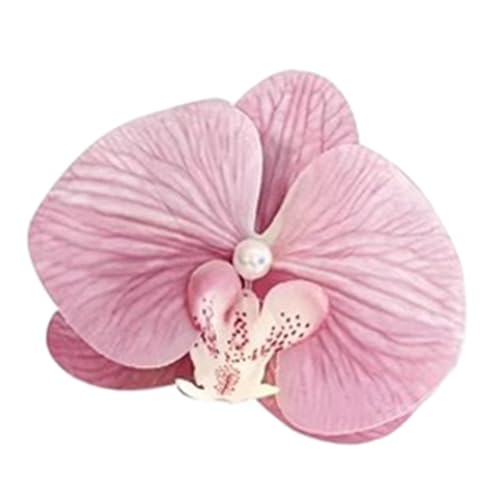 Haarklammer für Damen, künstliche Orchideen, Haarspange, Bananen-Clip, Haarklammer, Haarspangen, dekorative Haarspange, Blumen-Haarspange von MLWSKERTY