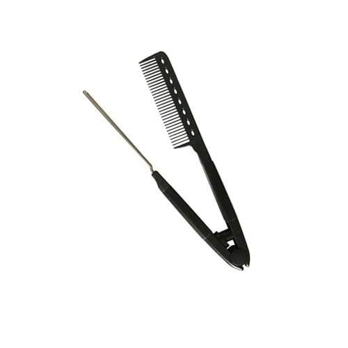 Home Styling Haarglattkamm Mit V Form Straight Combs Mode Abschiedskamm Für Frauen Schnell Gebrauchen von MLWSKERTY