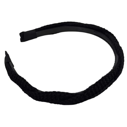 Koreanisches Häkelstirnband Für Mädchen Elegantes Maillard Stirnband Haarstyling Hairhoop HighSkull Haarband Haarschmuck Damen Lässige Kopfbedeckung von MLWSKERTY