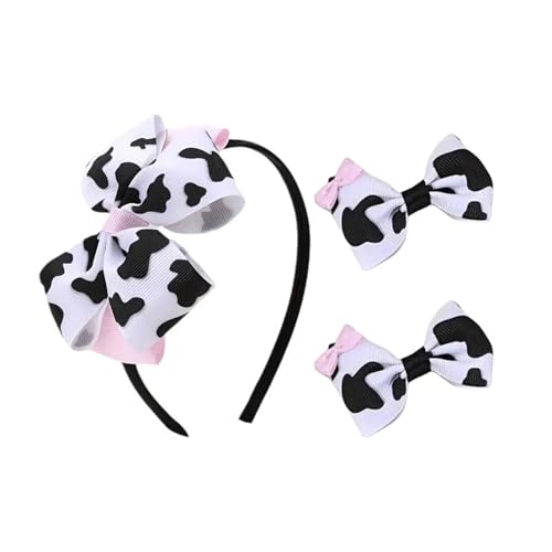Kuhmuster Flat Clip Haarnadel Stirnband CottageCore Kopfbedeckungen Clip Elegante Bowknot Haarclip Foto Requisiten Kuhmuster Flat Clip Haarnadel Stirnband CottageCore Kopfbedeckungen Clip Elegante Bowknot Haarclip Foto Requisiten von MLWSKERTY