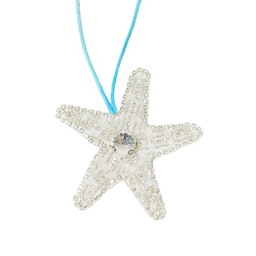 MLWSKERTY Buntes Marine Life Stoff Gestickte Abzeichen Mit Fischgestaltung Schlüsselring Für Rucksäcke. von MLWSKERTY