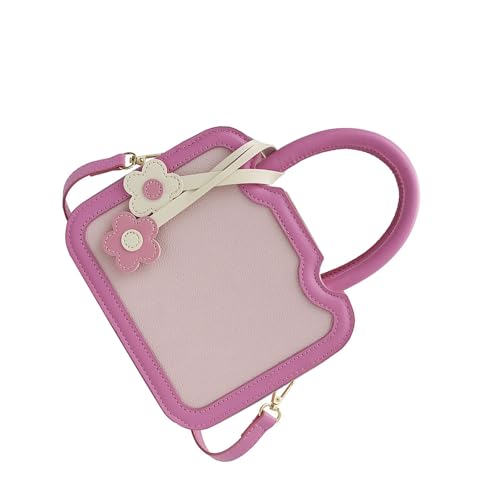 MLWSKERTY Elegante Top Tasche Für Frauen Und Mädchen Handtasche PU Schulter Crossbody Taschen Frauen Alltägliches Büro Pendeln Koreanischer Stil Handtasche von MLWSKERTY