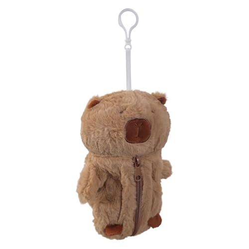 MLWSKERTY Plüsch Bleistiftkoffer Reißverschlussbeutel Tragbare Stiftorganisatoren Aufbewahrungstasche Reisekosmetiktasche Für Studenten Frauen Frauen von MLWSKERTY