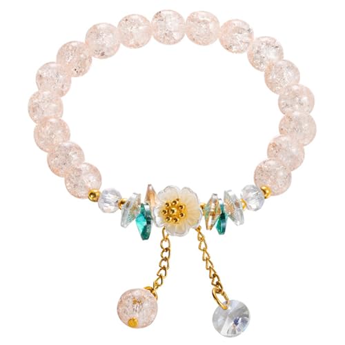 MLWSKERTY Unique Women Armband Bunte Elastizität Party Schmuck Süßblumen Handgelenk Schmuck Perlen Frauen Modearmbänder von MLWSKERTY