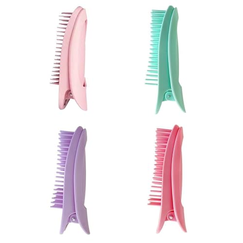 Mode Voluminisierende Haarsperrte Einzigartige Farbenfrohe Klemme Haarnadelhaarclip Stilvolle Voluminisierende Haarzubehör von MLWSKERTY