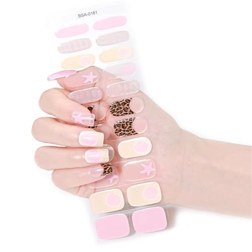 Nagellack Aufkleber Französische Gele Nagelaufkleber Nagellack Wraps Maniküre Aufkleber Gele Nagelstreifen von MLWSKERTY