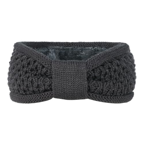 Ohrschützer Kopfbedeckungsstirnband Ästhetischer Bogenknoten Warm Und Trendy Für Kaltes Wetter Radfahren Laufende Sport Frauen Ohrwärmer Stirnband von MLWSKERTY