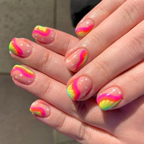 Quadratische Presse Auf Nägeln Schmetterling Gefälschte Nägel Kleber Auf Künstlichem Acryl 12 Größe 24 Pcs Stick Frauen Acrylklesum Nagel Für Frauen Klar von MLWSKERTY