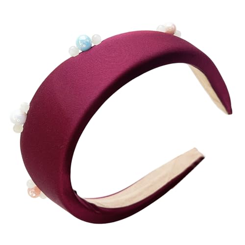 Stylish Frauenstirnband Mit Zarten Perlen Modische Kopfbedeckung Die Ihren Look Für Hochzeitshaardekoration Zarte Perlenstadbänder Verstärken von MLWSKERTY