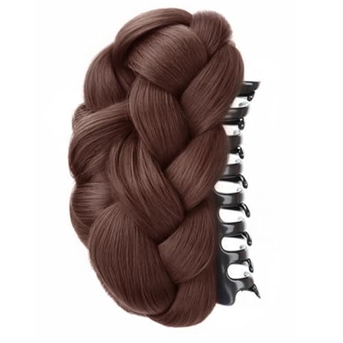 Synthetische Faser Verdrehte Brötchen Haarteil Haarkraue Für Frauen Mit Natürlichen Aussehen Für Mühelos Schnelles Haarstyling Twisted Bun Haarteil von MLWSKERTY