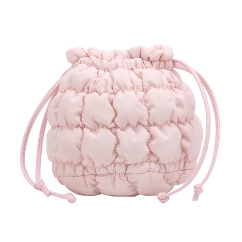 Weiche Gesteppte Tasche Für Damen Abtrennbare Riemenpuffer Eimer Styles Crossbody Taschen Für Arbeitsreise Und Freizeit Urlaub Girls Crossbody Tasche von MLWSKERTY