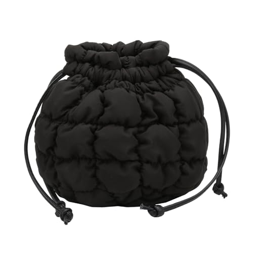 Weiche Gesteppte Tasche Für Damen Abtrennbare Riemenpuffer Eimer Styles Crossbody Taschen Für Arbeitsreise Und Freizeit Urlaub Girls Crossbody Tasche von MLWSKERTY