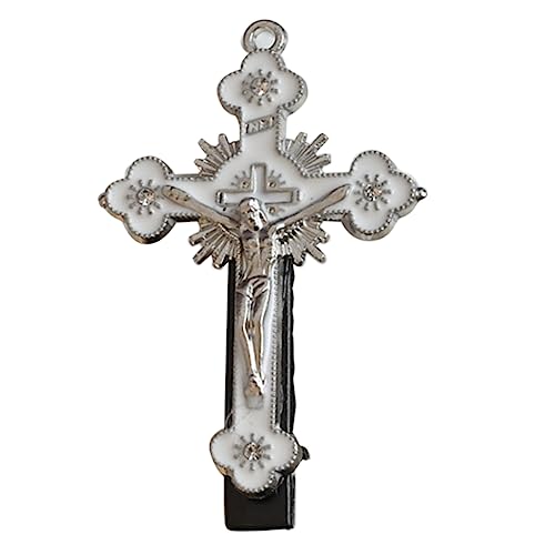Y2K Legierung Cross Haircip Für Teenager Mädchen Vintage Haarclip Barrettes Für Seitenbalken Lady Styling Tool Kopfschmuck Gothics Punk von MLWSKERTY
