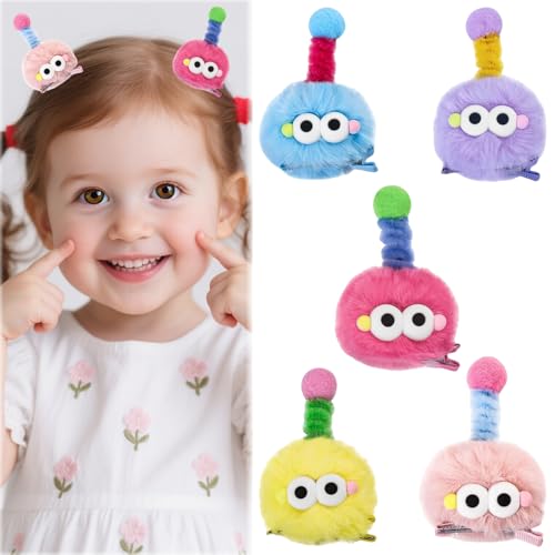 Niedliche Plüsch-Haarnadel – 5 Stück Plüsch-Haarspangen für Hunde & Katzen – Bunte, Flauschige Haarclips, Lustige Kopfbedeckung für Haustiere, Haarschmuck für Damen & Mütter Niedliche Plüsch-Haarnadel – 5 Stück Plüsch-Haarspangen für Hunde & Katzen – Bunte, Flauschige Haarclips, Lustige Kopfbedeckung für Haustiere, Haarschmuck für Damen & Mütter von MLZTINGR