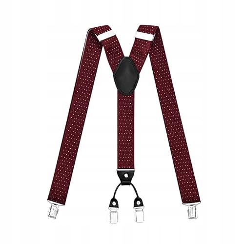 MM FASHION MODERN MAN FASHION Hosenträger für Herren breit extra starken Clips Y Form Lang Eine Größe Passt Alle Männer Verschiedenen Farben (model 7) von MM FASHION MODERN MAN FASHION
