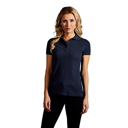 Superior Poloshirt Damen, Marineblau, XL von Promodoro