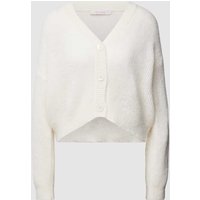 MM Cardigan mit überschnittenen Schultern Modell 'RUGIADA' in Offwhite, Größe L MM Cardigan mit überschnittenen Schultern Modell 'RUGIADA' in Offwhite, Größe L von MM