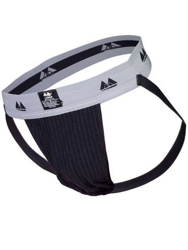 MM String MM Original Edition Jockstrap - Taillenband 5 cm/2" - schwarz/grau von MM